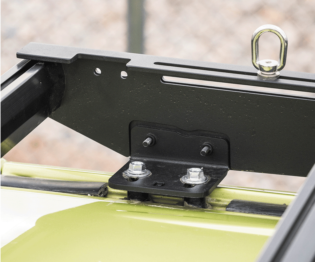 Image showing the side rail of the prinsu roof rack