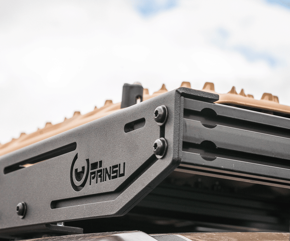 Image showing the pro side rail of the prinsu pro roof rack