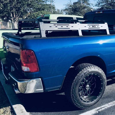RCI 12" HD Bed Rack For Dodge RAM 1500, 2500, 3500 side view