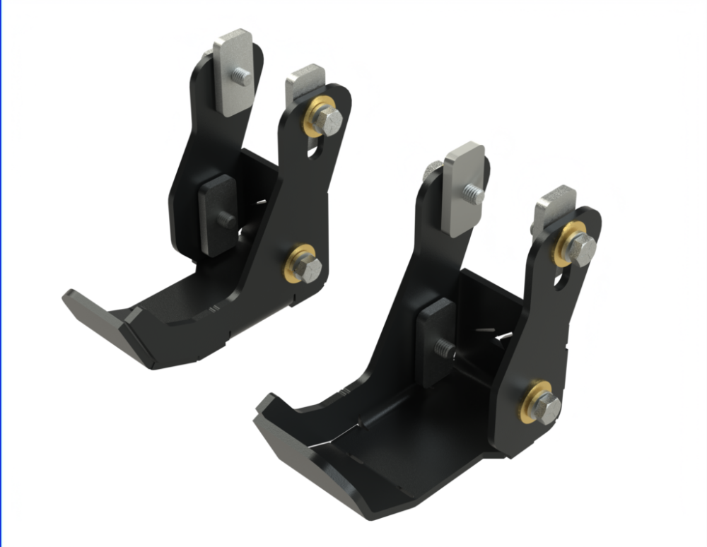 RCI Rear Shock Mount Skids For Toyota 4Runner 2025+/Land Cruiser 2024+