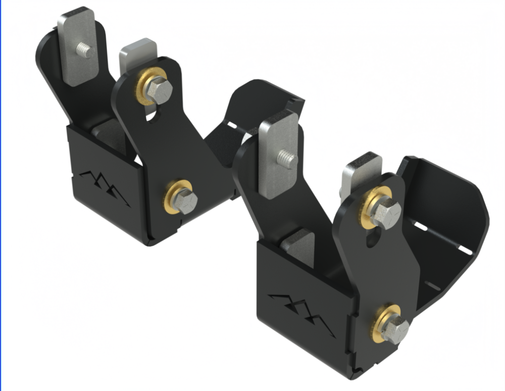RCI Rear Shock Mount Skids For Toyota 4Runner 2025+/Land Cruiser 2024+