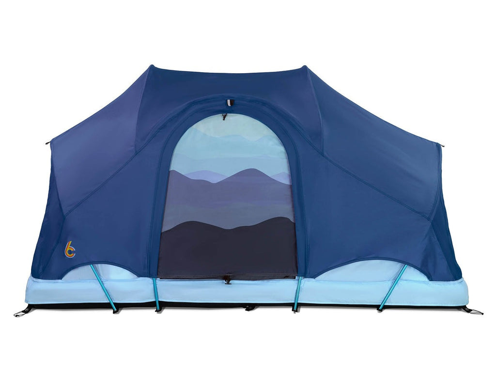 surf C6 Rev Roof Top Tent X side view