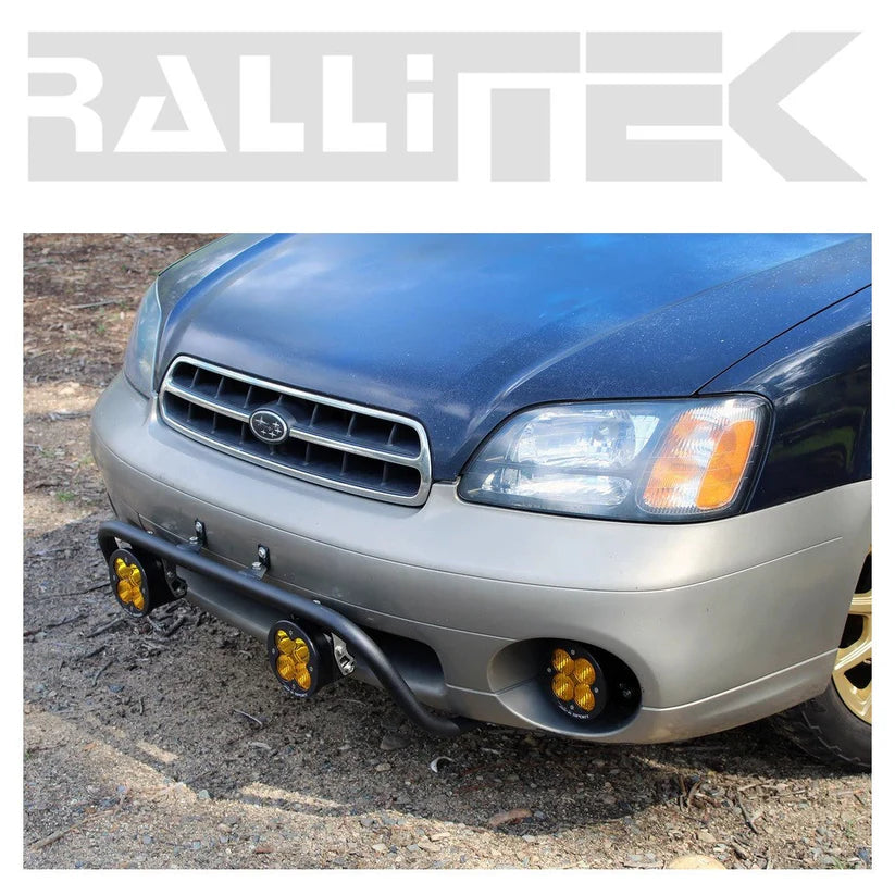 Zoomed in image of the rallitek light bar with two led lights