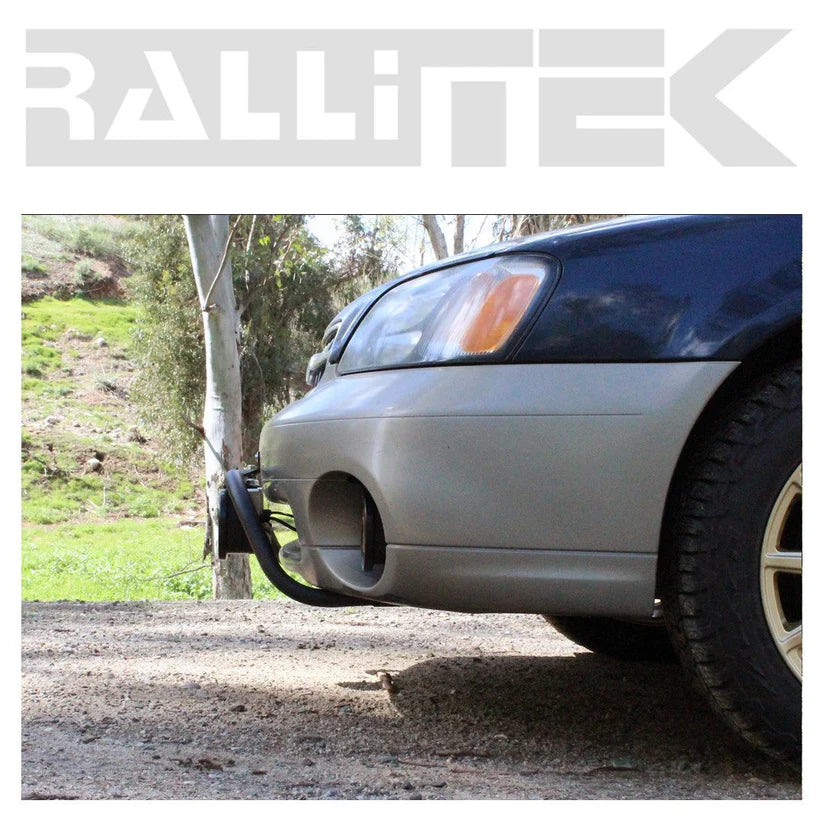 Side view of the rallitek light bar with two led lights