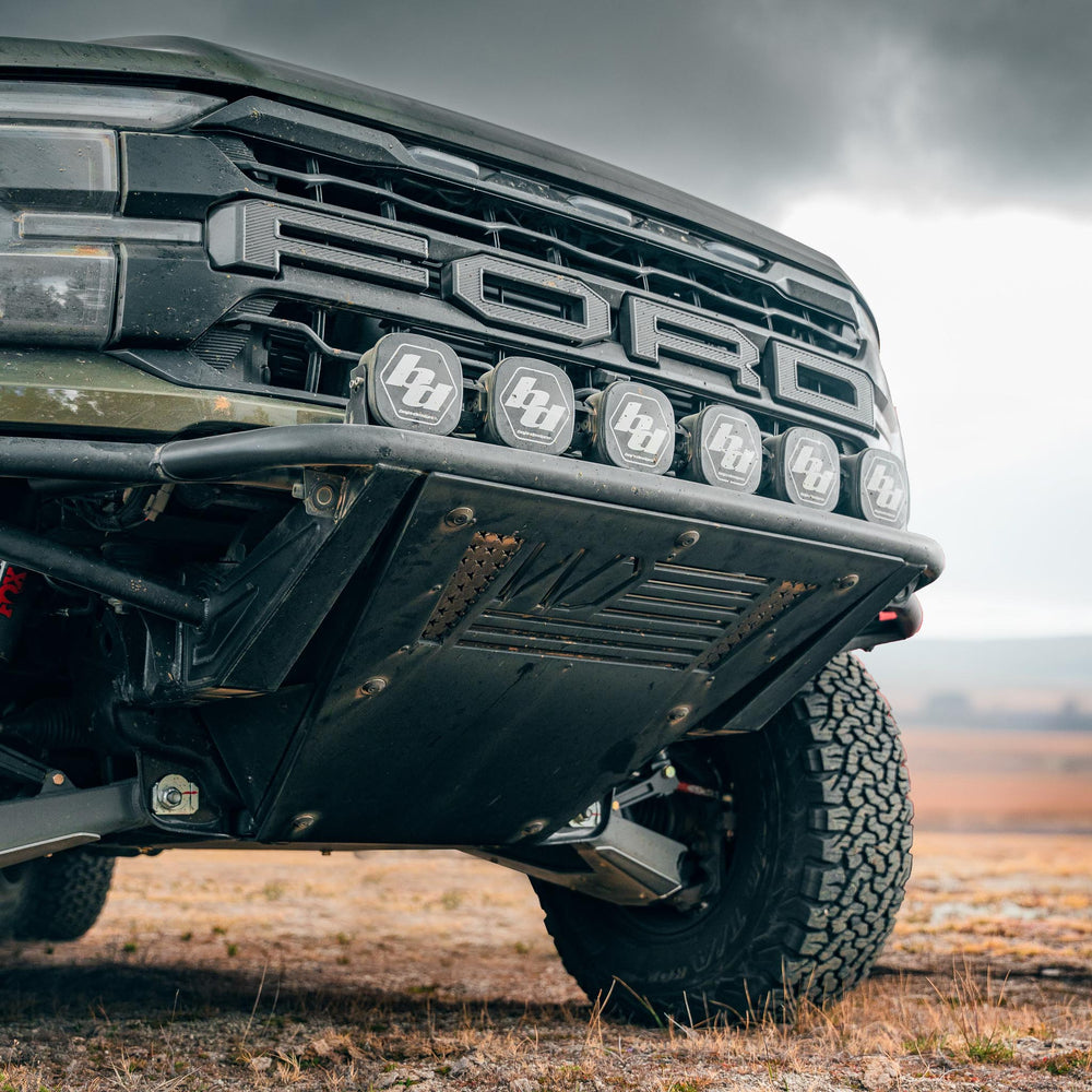 Ford Raptor frame cut bumper high-mount version overview