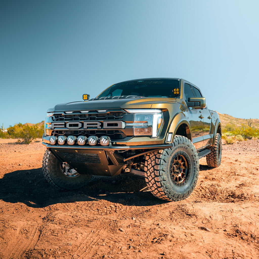 3rd gen Ford Raptor with Westcott Designs chase rack full build
