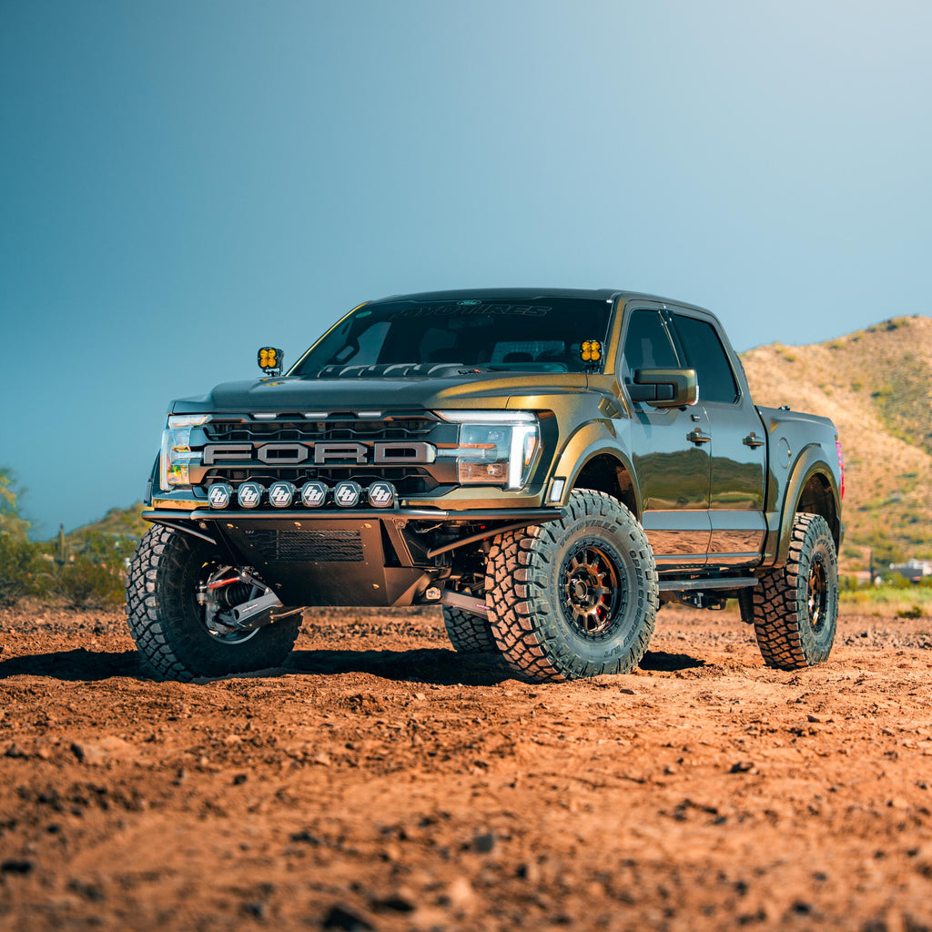 Ford Raptor Westcott Designs bumper and chase rack complete build
