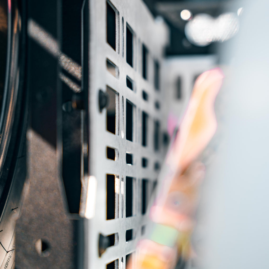 Westcott Designs Raptor chase rack powder coat finish detail