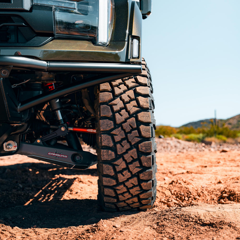 2021-2026 F-150 Raptor front bumper ground clearance view