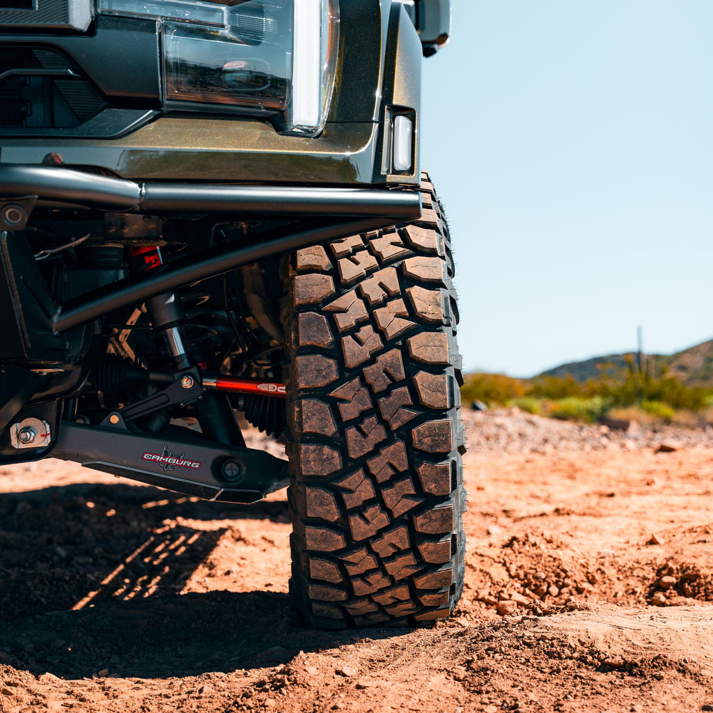 2021-2026 F-150 Raptor front bumper ground clearance view