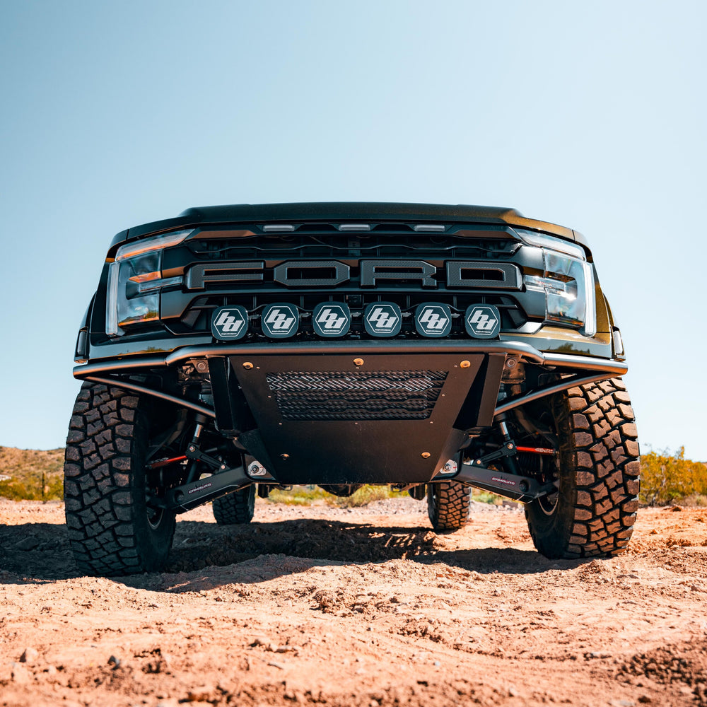 Westcott Designs Raptor bumper front profile on trail