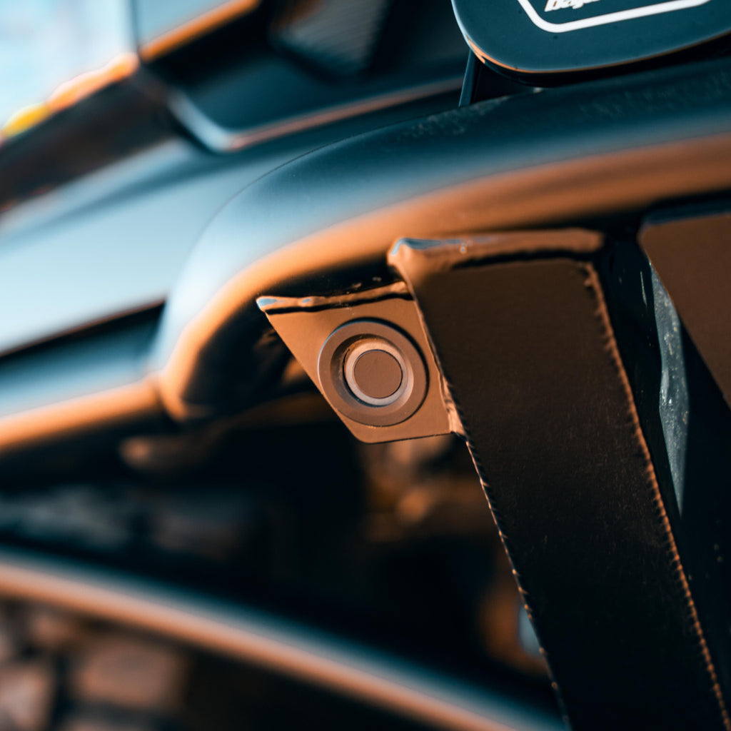 Ford Raptor off-road bumper side profile on 37 inch tires