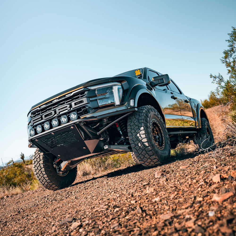 Westcott Designs Ford Raptor bumper lifestyle trail shot