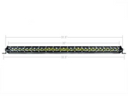 32" Lower Bumper Flush Slim Light Bar Kit For 2016-2023 Toyota Tacoma