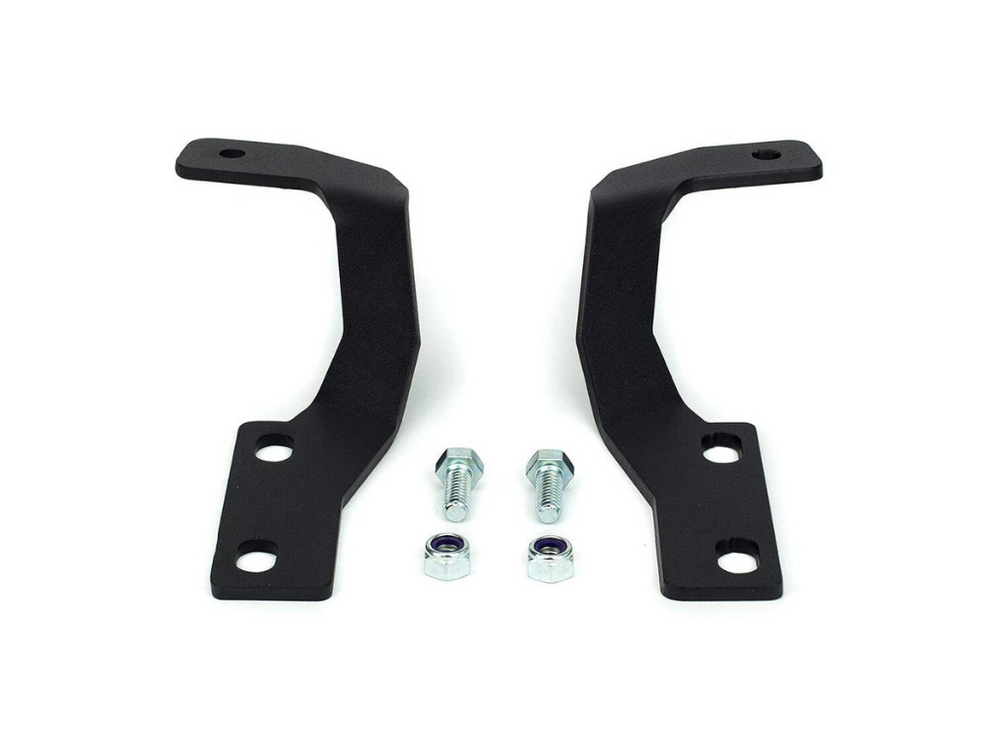 Cali Raised Low Profile LED Ditch Light Brackets Kit For 2010-2024 Toyota 4Runner