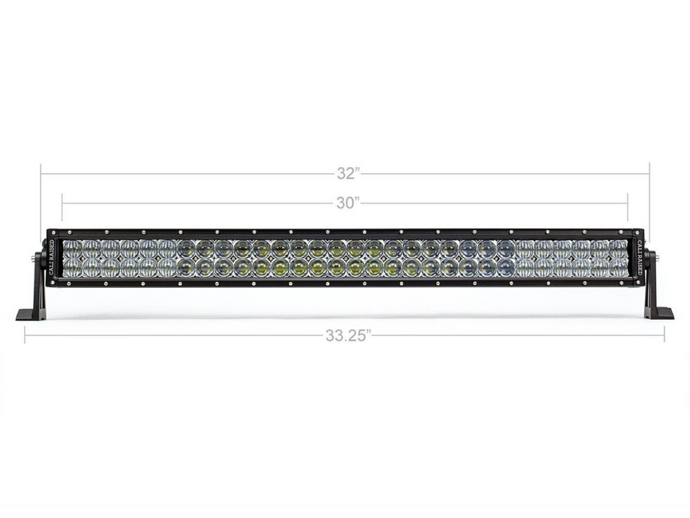 32" Lower Bumper Hidden LED Light Bar Kit Fits 2016-2023 Toyota Tacoma