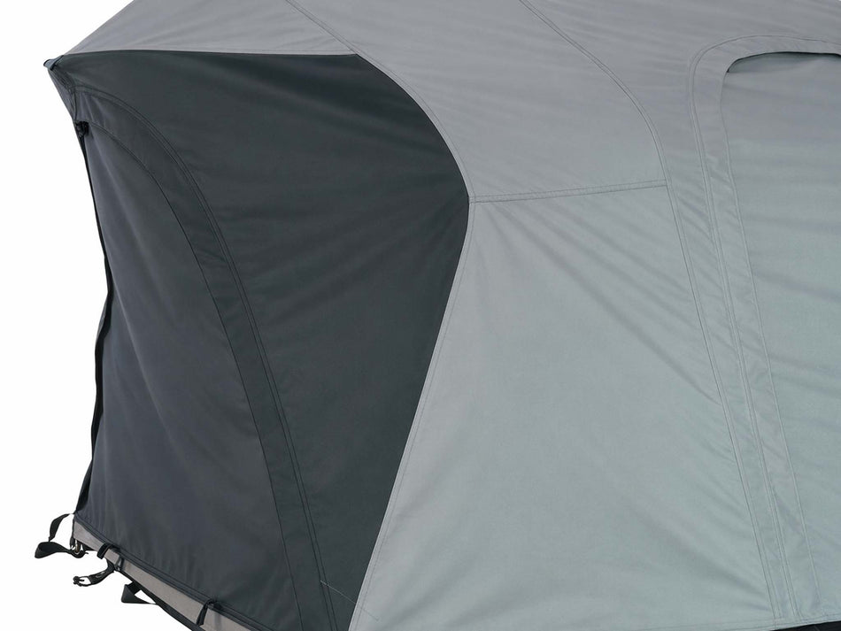 C6 REV Tent HellaStorm front closed view with fly sheet sealed