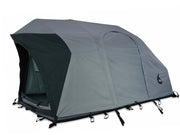 REV Tent HellaStorm Gen 2 partially open showing main entrance