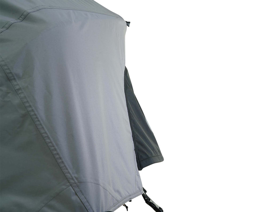 REV Tent HellaStorm fly sheet vent profile for airflow management