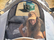 C6 REV Tent Gen 2 ground tent with moonroof exterior view