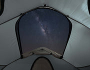 C6 REV Tent Gen 2 moonroof stargazing view from inside tent