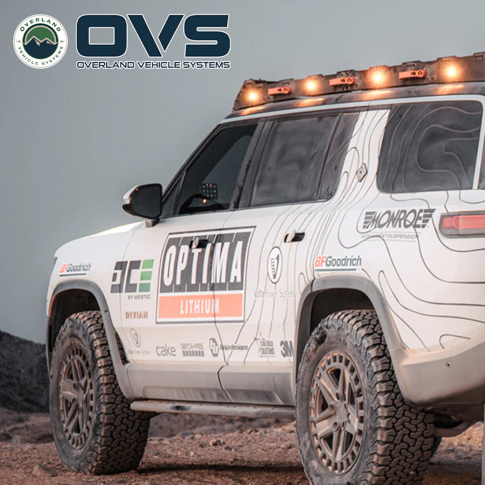 Ruff Rax Rivian R1S Roof Rack - Side View