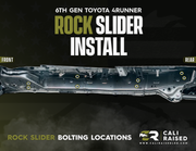 Cali Raised LED Step Edition Rock Sliders For 2024+ Lexus GX 550