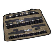 Overland Vehicle Systems Rolled Socket Organizer Storage Bag - #16 Waxed Canvas