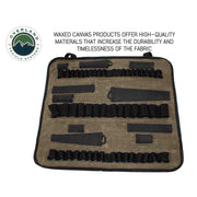 Overland Vehicle Systems Rolled Socket Organizer Storage Bag - #16 Waxed Canvas