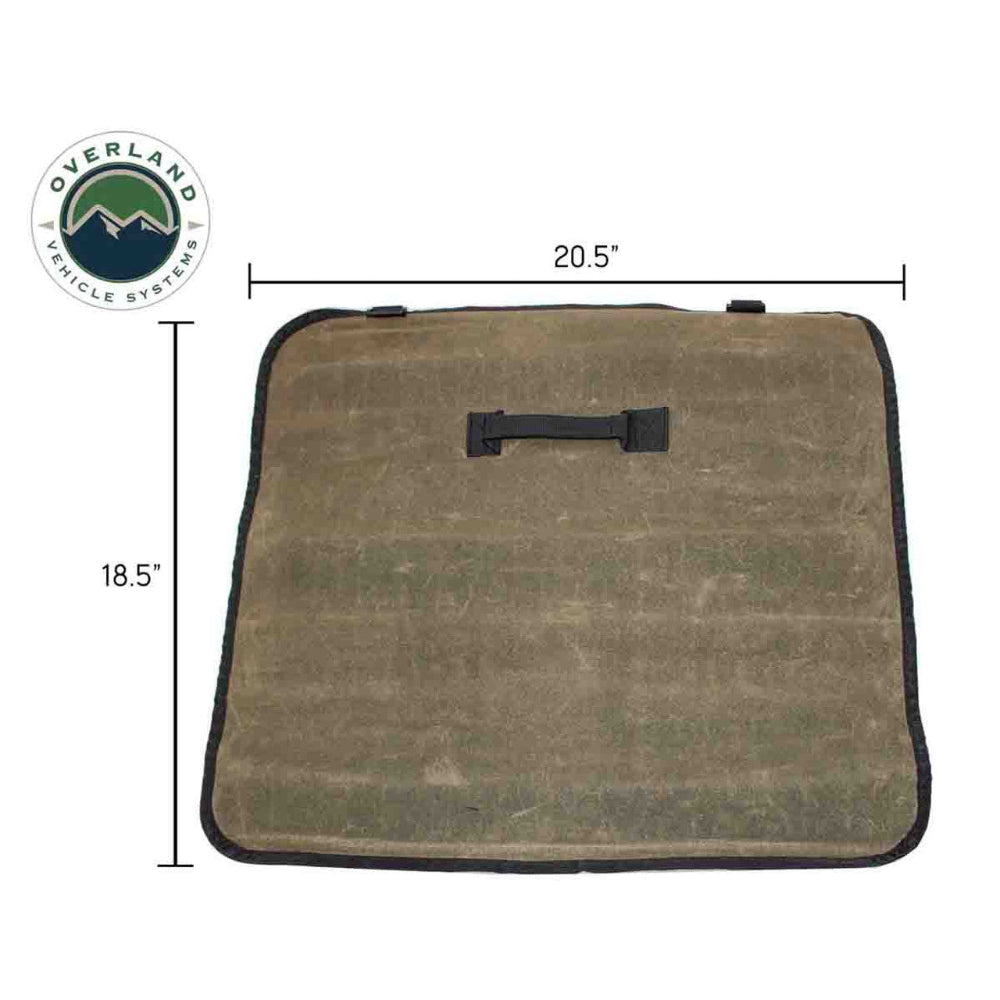 Overland Vehicle Systems Rolled Socket Organizer Storage Bag - #16 Waxed Canvas