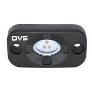OVS Ruff Rax Rock Light front view — white and amber overland rack lighting