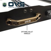 Ruff Rax Rivian R1T roof rack grab handle and side rail detail