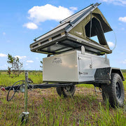 Runaway Campers Venturist XS Trailer front view 