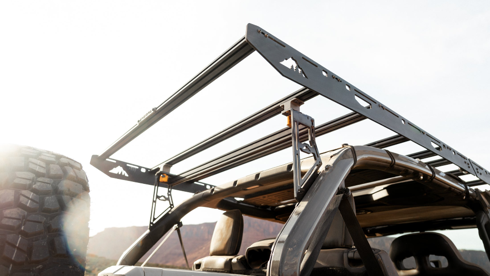 Sherpa QDHD Roof Rack For Jeep Wrangler JLU 2018-2025