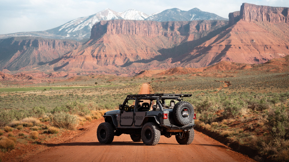 Sherpa QDHD Roof Rack For Jeep Wrangler JLU 2018-2025