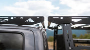 Image highlighting the Sherpa logo on the bed rack