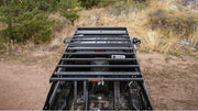 Aerial view of the pak system bed rack