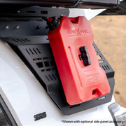 Rotopax accessory mounted on the raconteur roof rack