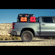 Image showing the body armor 4x4 universal rack mounted on a truck with a RTT on top of it