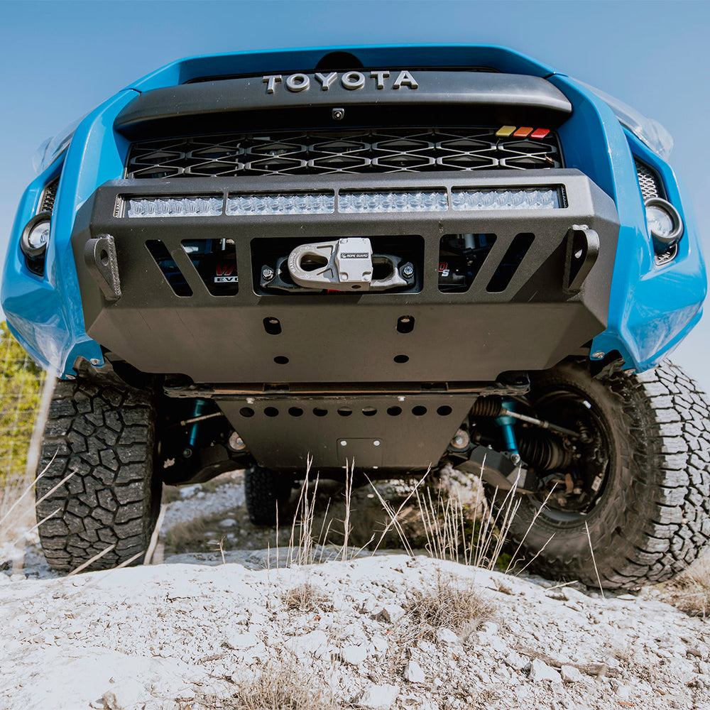 Cali Raised LED Front Skid Plate For 2010-2024 4Runner