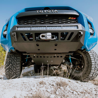 Cali Raised LED Front Skid Plate For 2010-2024 4Runner