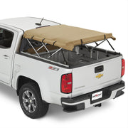SofTopper For Chevy Colorado 2004-2025 tan with sides open view