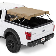 SofTopper For Ford F-150 Tan with sides open

