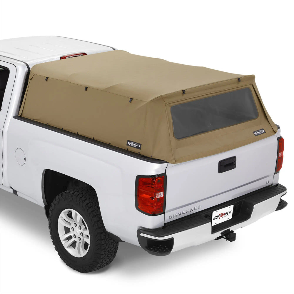 SofTopper For Ford F-150 tan closed view
