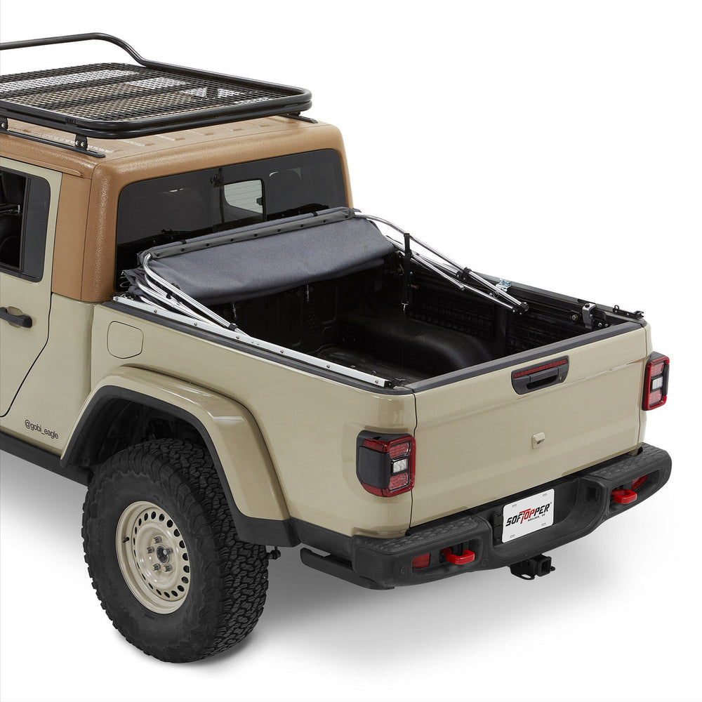 SofTopper For Jeep Gladiator 2020 - 2025 Folded view
