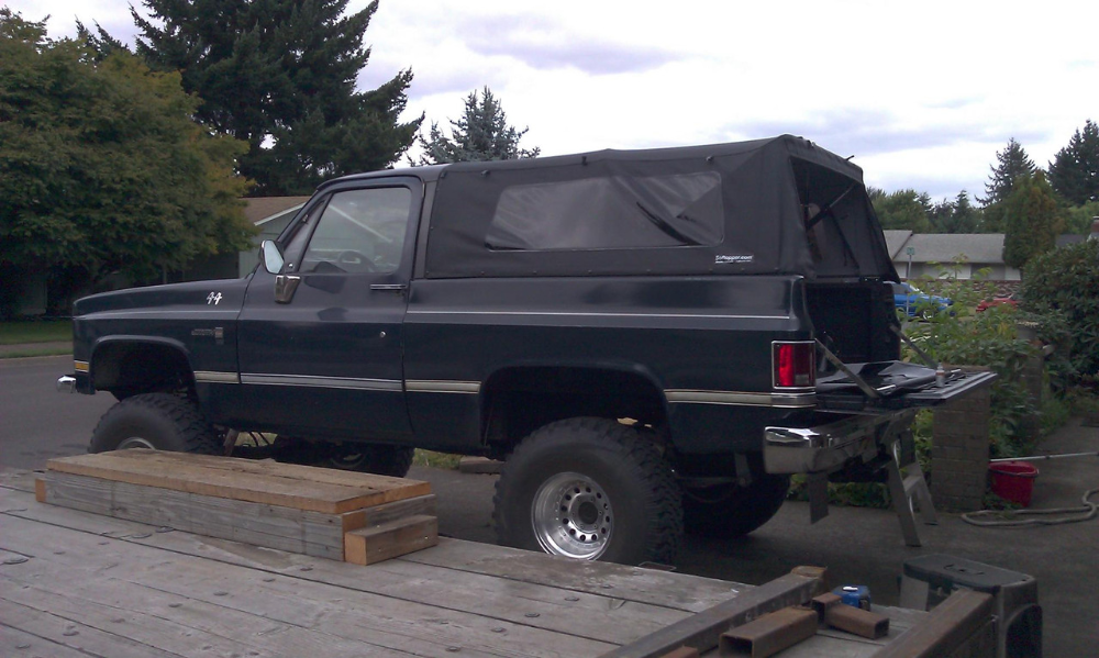 Softopper Truck Bed Canopy For Chevrolet K5 Blazer 1975-1986