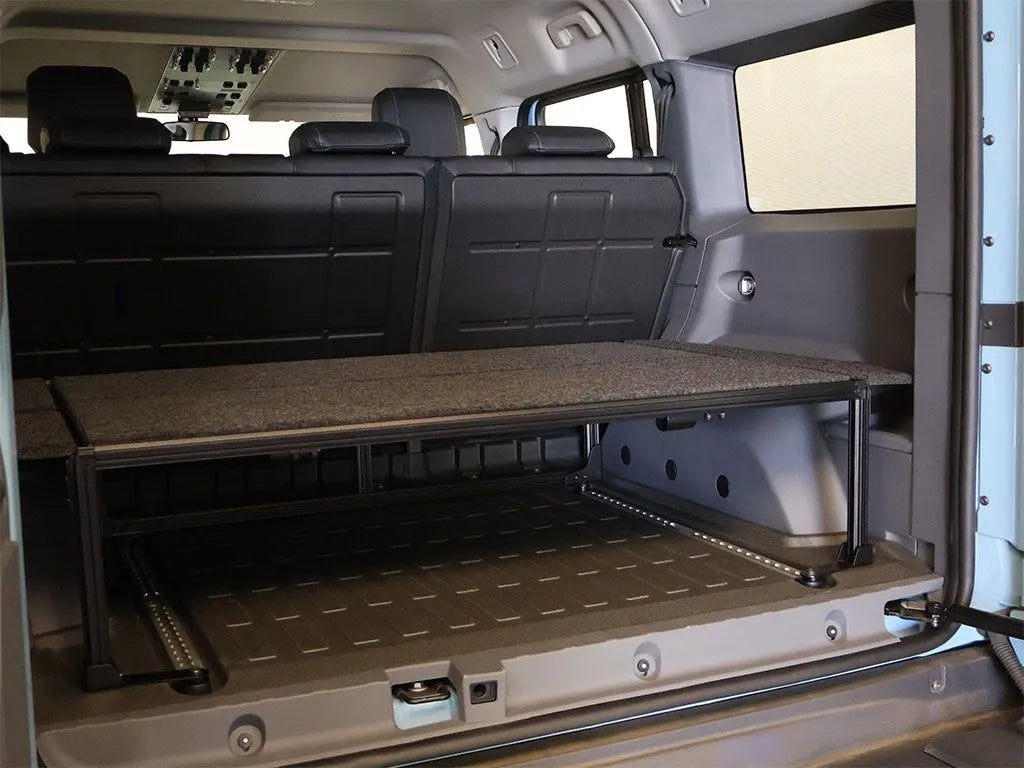 Storage System inside Grenadier with black interior