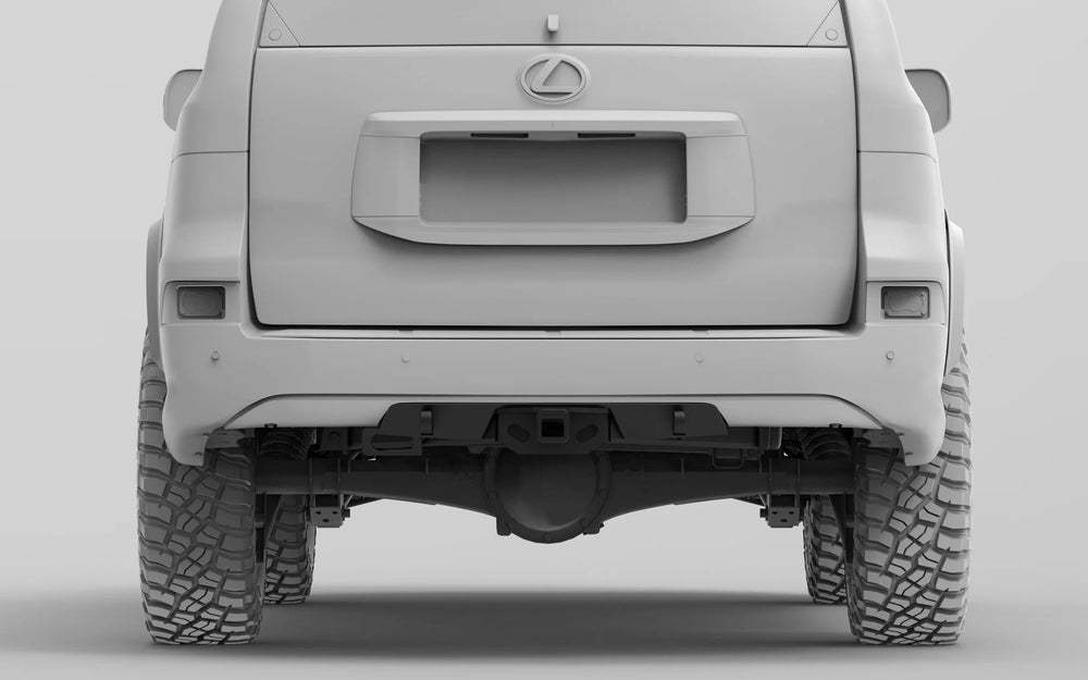 2014-2023 Lexus GX460 Rear Tow Hitch Receiver Hybrid Bumper