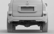 2014-2023 Lexus GX460 Rear Tow Hitch Receiver Hybrid Bumper