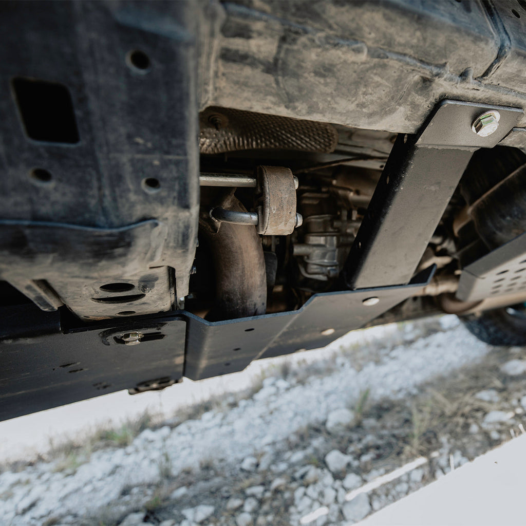 Cali Raised LED Transfer Skid Plate For 2007-2014 Toyota FJ Cruiser